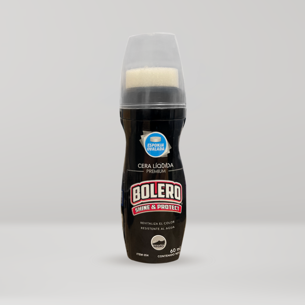BOLERO CERA LIQUIDA NEGRO 12/60 ML