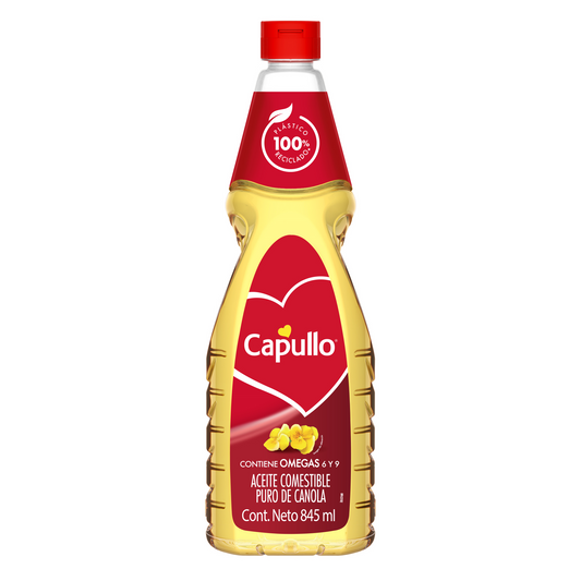 ACEITE CAPULLO CANOLA 12/845 ML JIRAFA