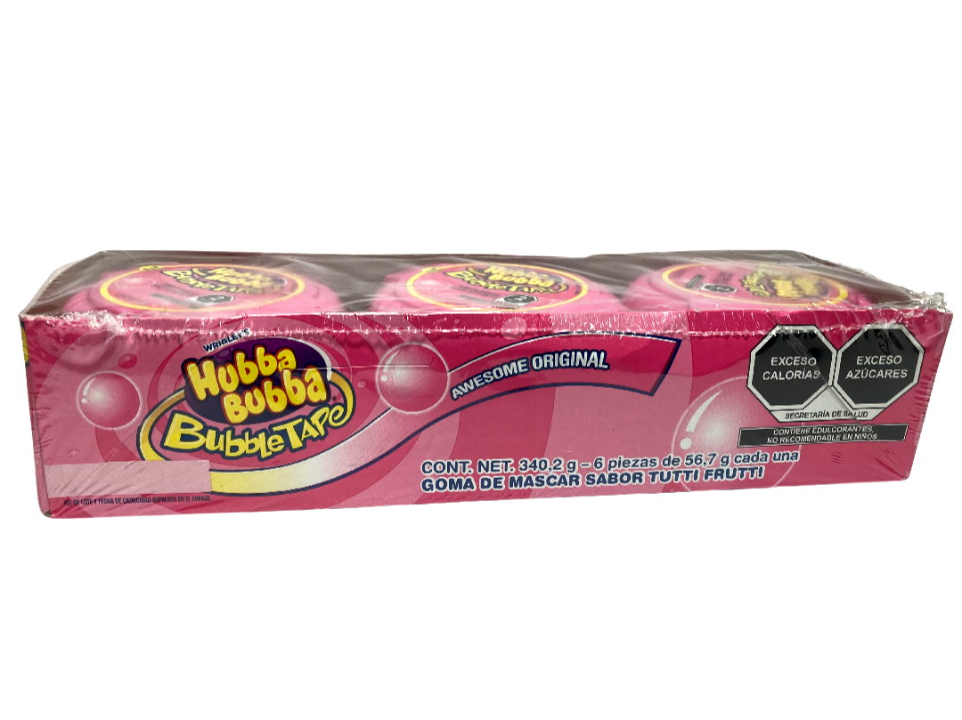 WRIGLEYS HUBBA B BUBBLE TAPE  24/6 PZ