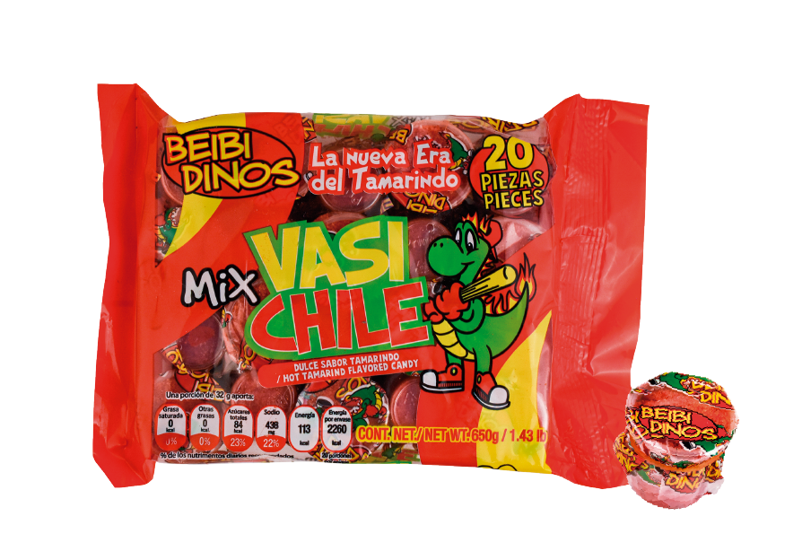 BEIBI DINOS VASI CHILE 16/20/640 GRS