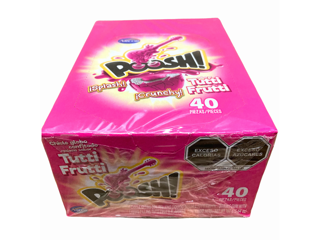 ARCOR POOSH TUTTI-FRUTTI 18/40 PZ