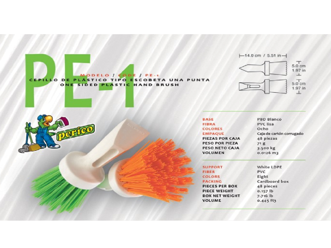 ESCOBETA 1 PUNTA PE-1 PERICO E/48