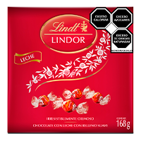 LINDT LINDOR CAJA LECHE  12/168 GR