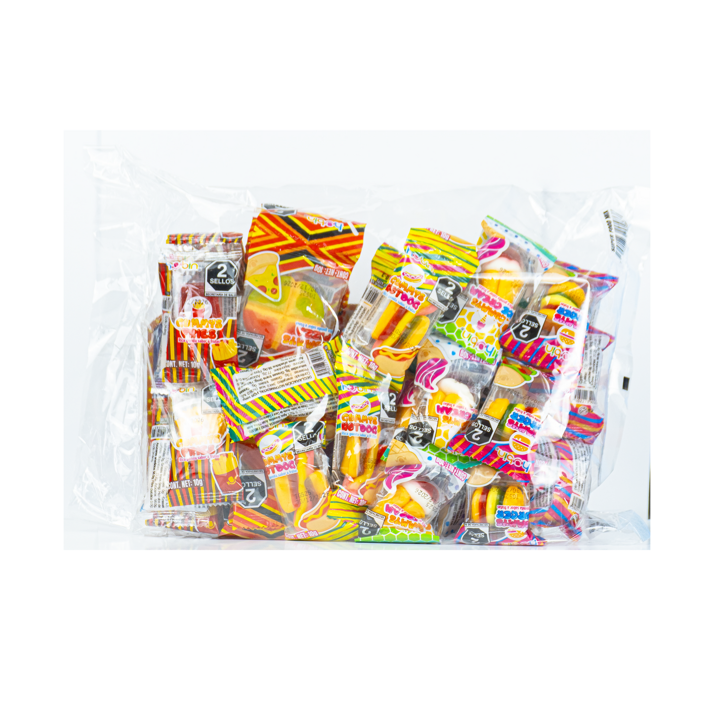 HUBIN GUMMY FOOD MIX 10/50/500 GRS