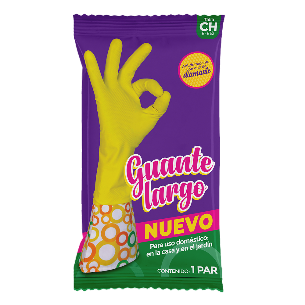 GUANTE DOM LARGO T/CH GLS1CH E/48