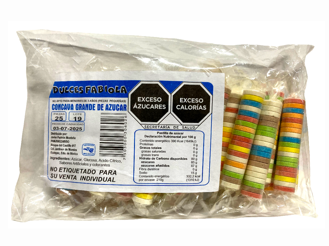 FABIOLA CONCABA GDE 50/25 PZ