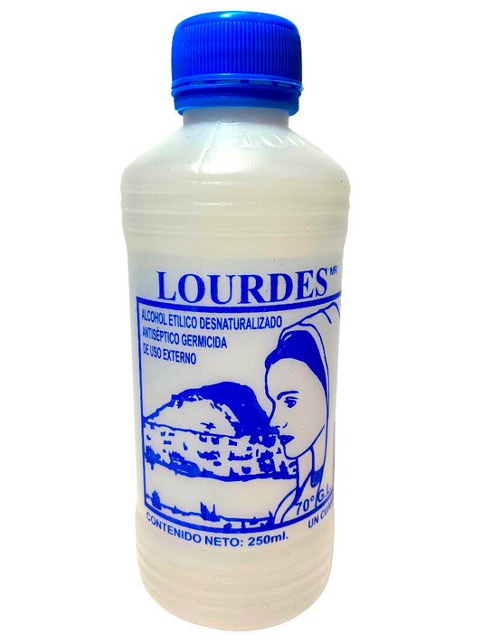 ALCOHOL LOURDES AZUL 36/250 ML