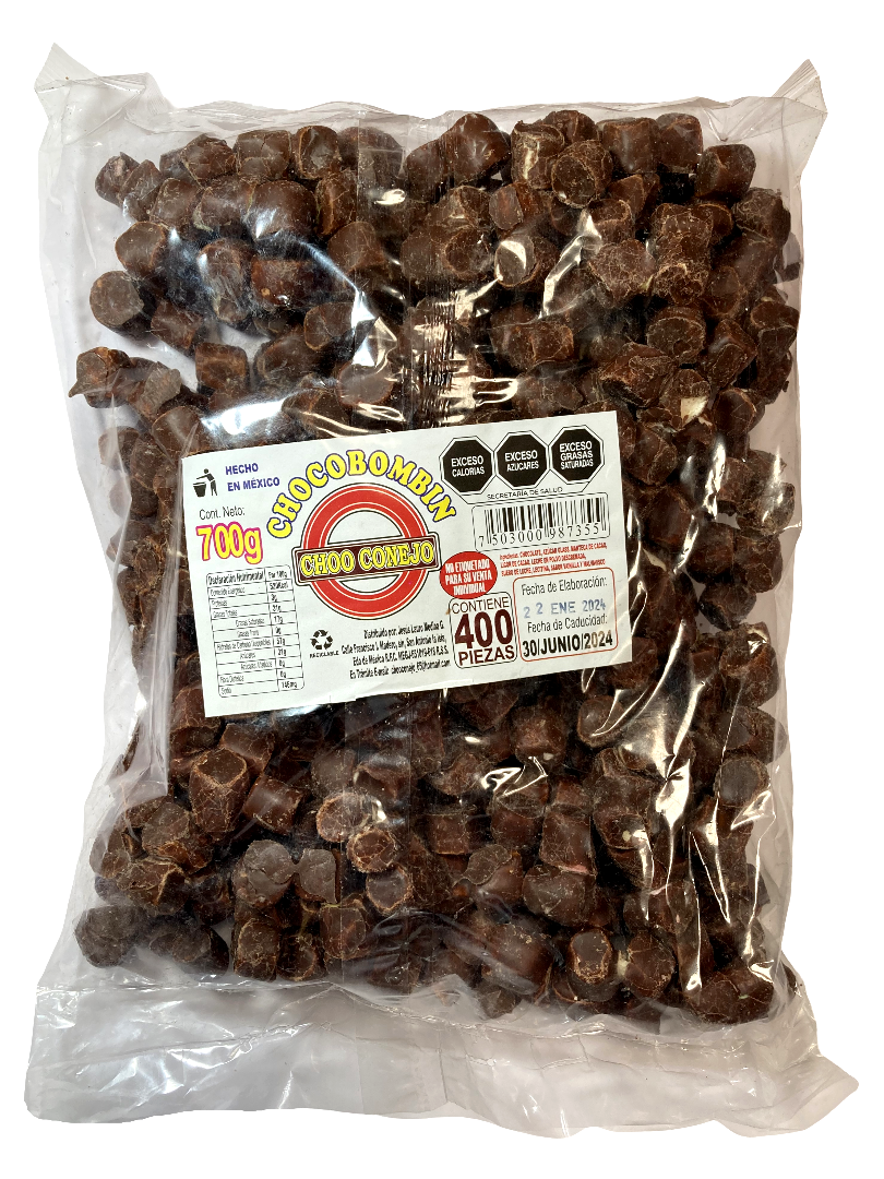 CHOOCONEJO CHOCOBOMBIN 8/700GR