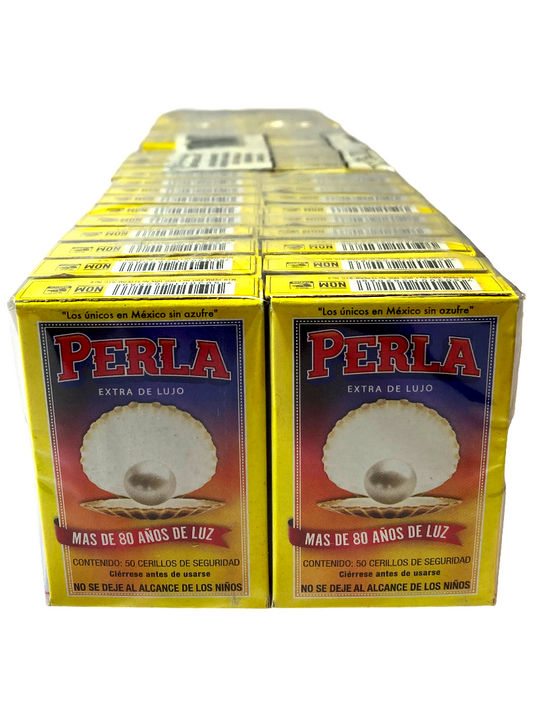 CERILLO PERLA 10/50 CERILLOS
