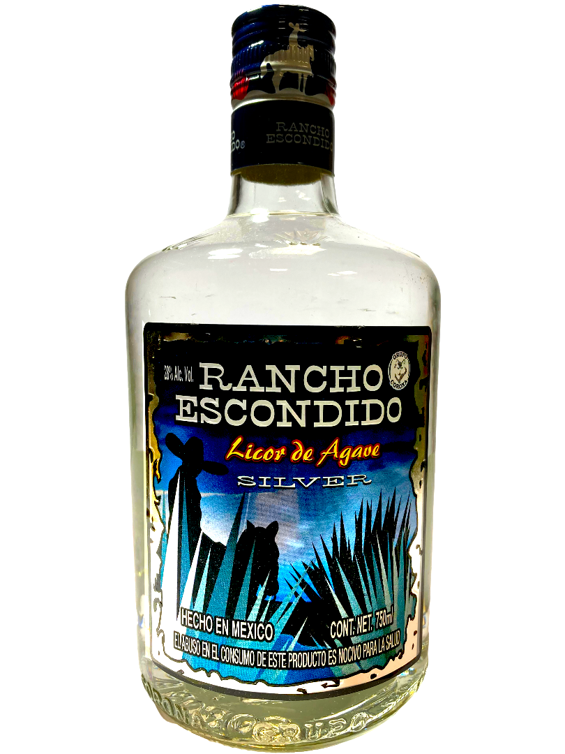 DESTILADO RANCHO ESC. SILVER 12/750ML