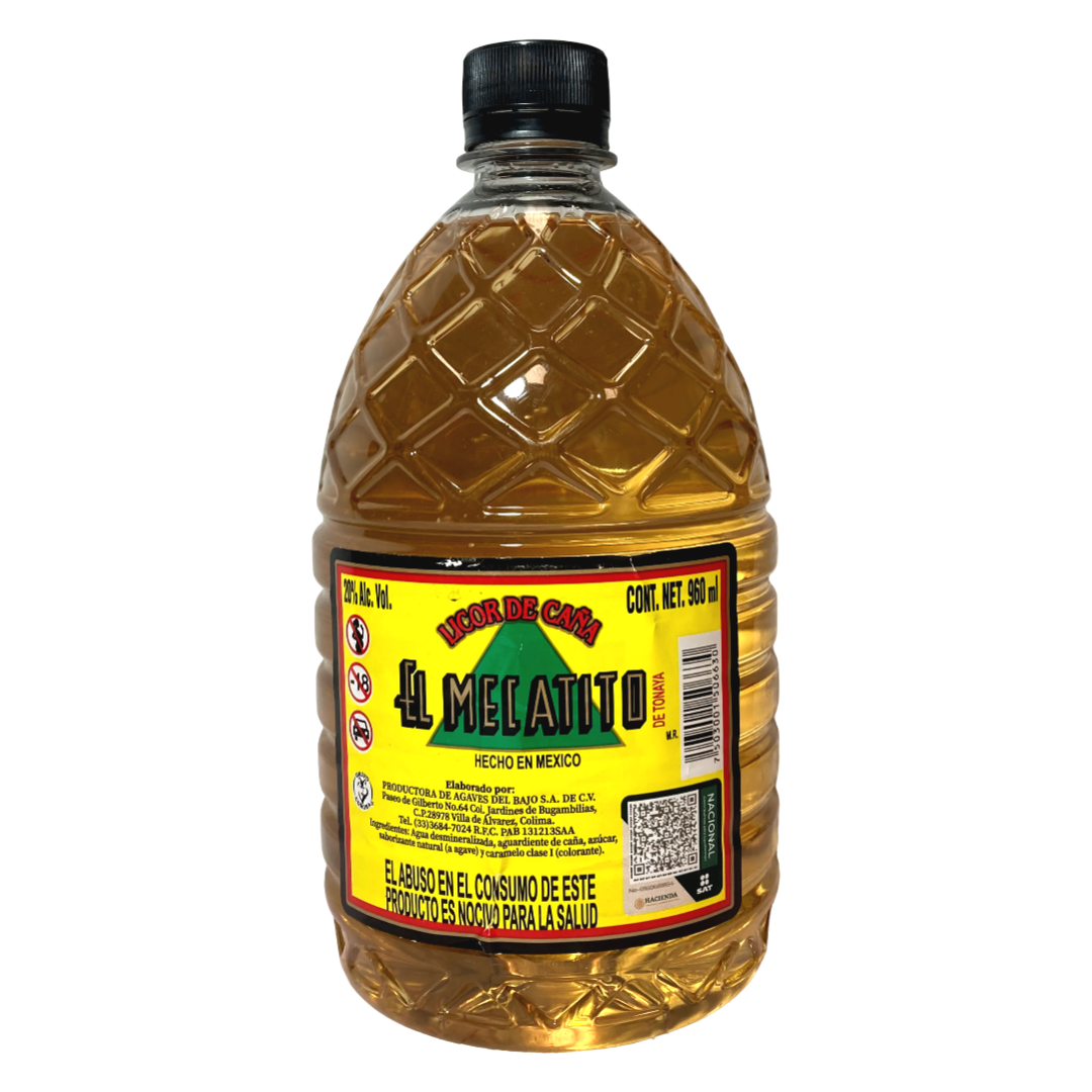 LICOR DE CANA MECATITO 12/960ML