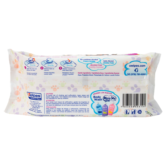 TOALLITAS HUM.WIPES ANIMALITOS 12/80 PZA