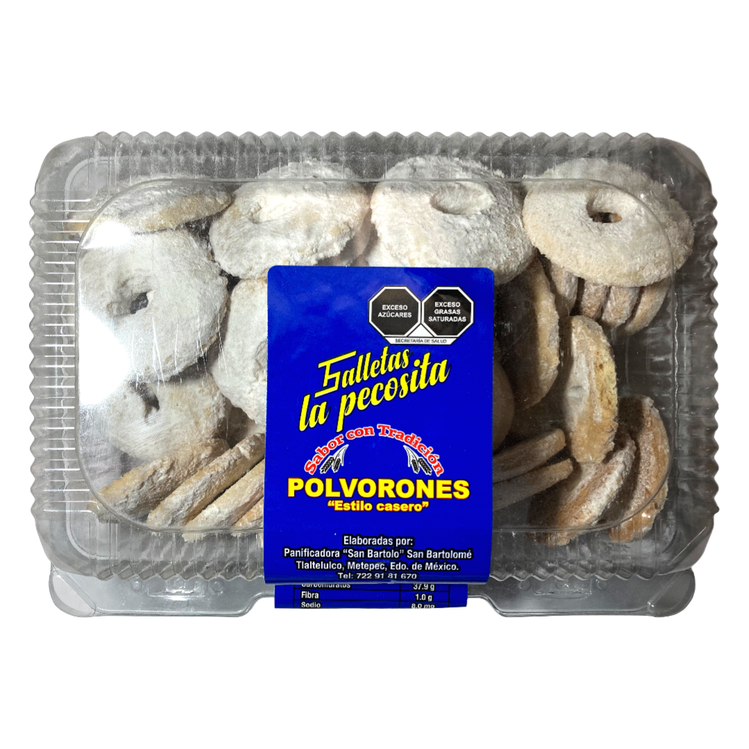 LA PECOSITA POLVORONES 12/60PZ 850 GRS.