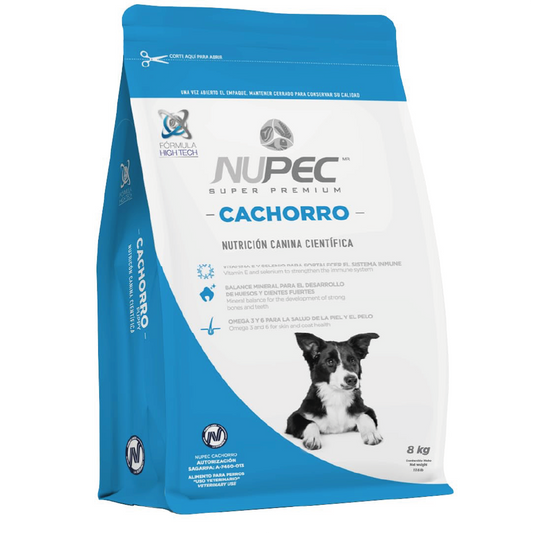 NUPEC CACHORRO RAZAS PEQUEÑAS 1/8 KG