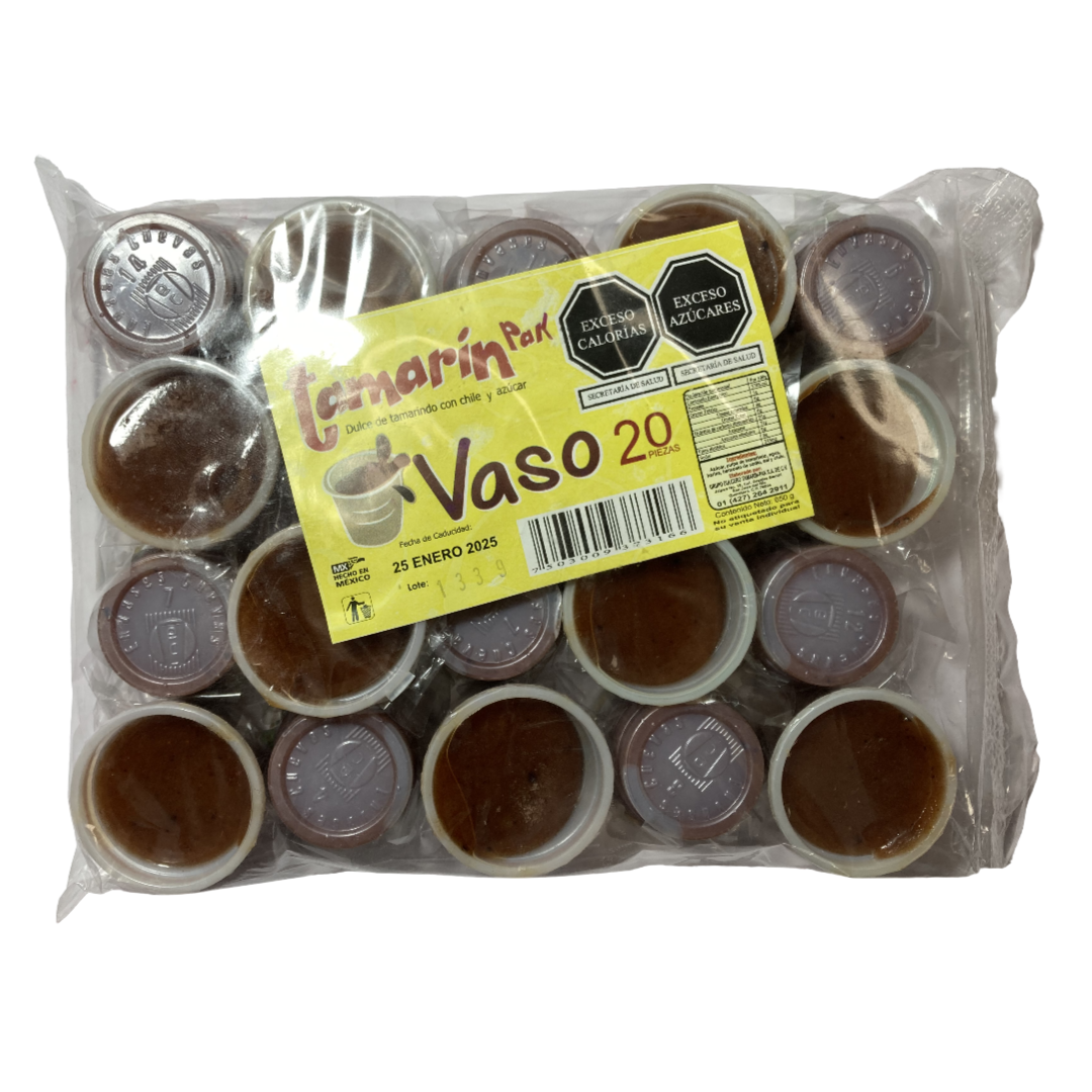 TAMARIN VASO DE TAMRDO 24/20PZ