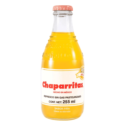 CHAPARRITAS VIDRIO PINA 24/255ML