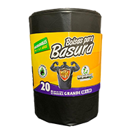 ROLLO 20 BOLSAS P/BASURA MF 60X90/20 PT0