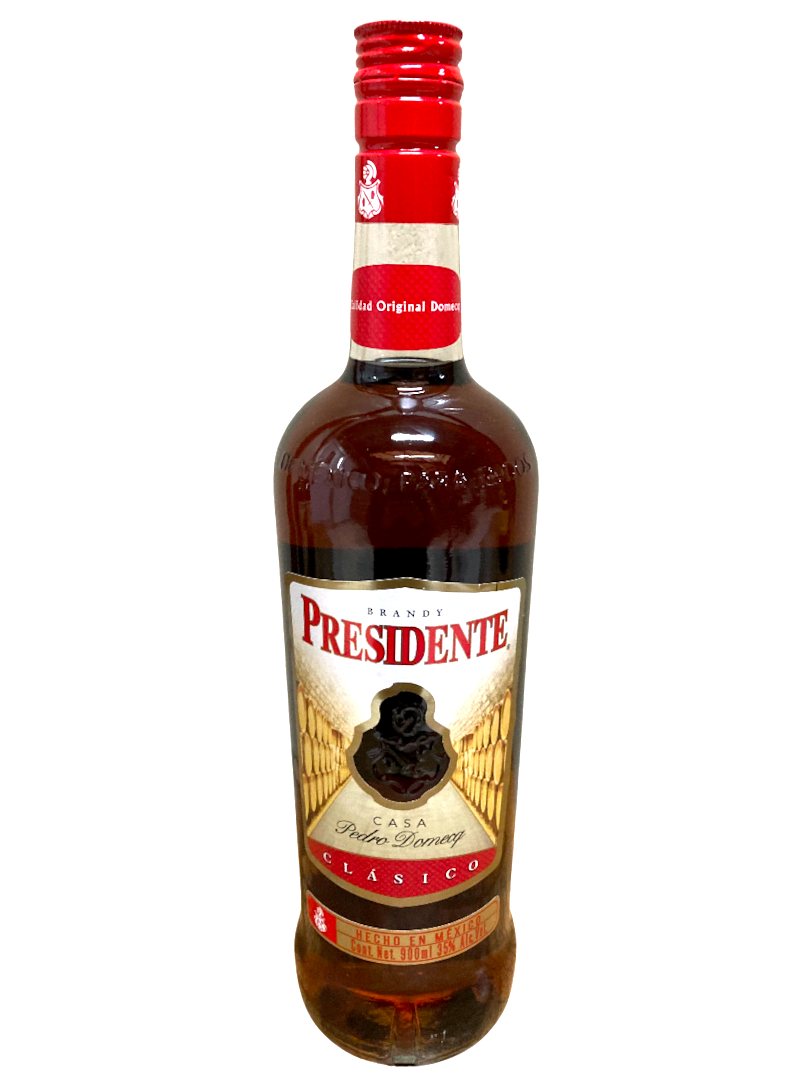 BRANDY PRESIDENTE CLASICO 12/900 ML