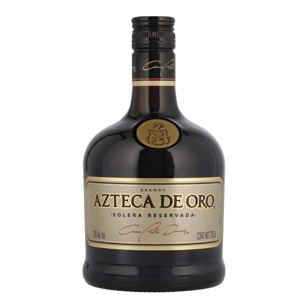 BRANDY AZTECA DE ORO 12/700 ML