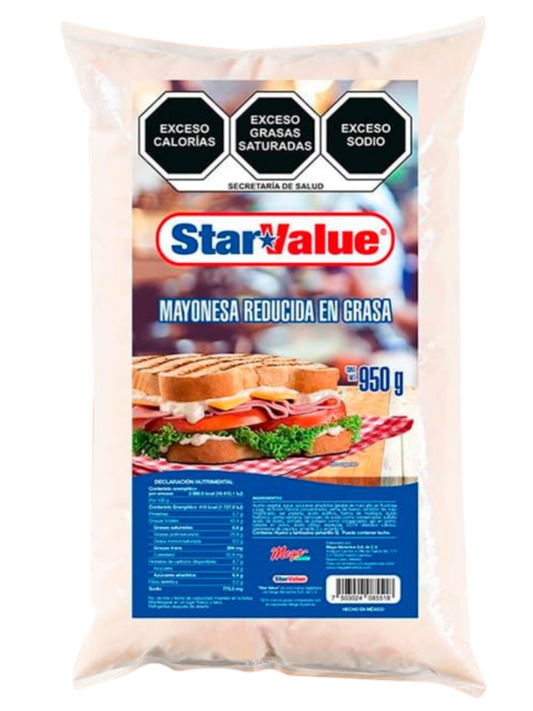 STAR VALUE MAYONESA RED GRASA 10 950