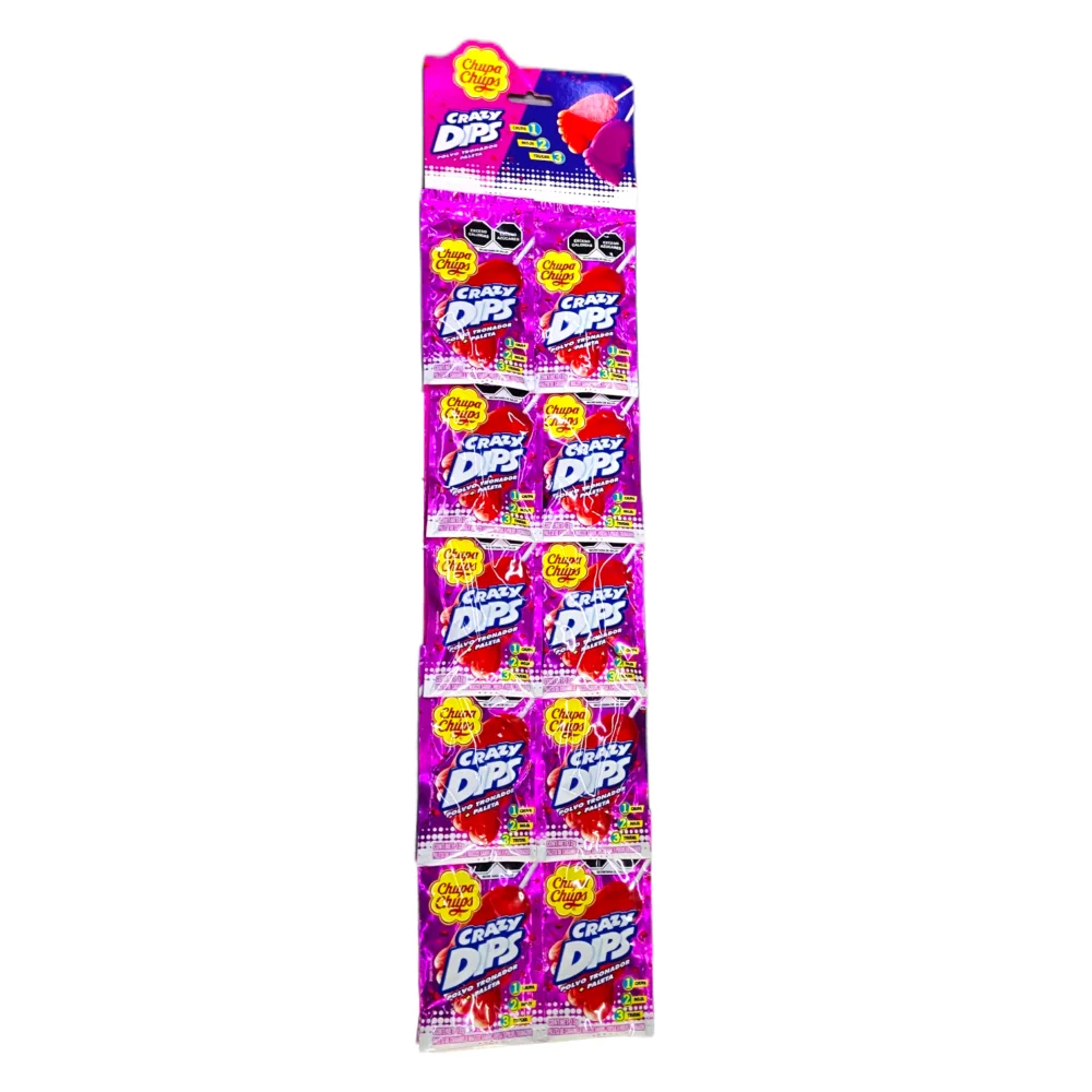 CHUPA CH CRAZY DIPS FRESA  18/10/12 GR