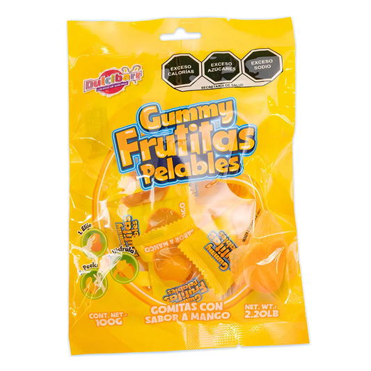 DULCIBARR GOMITAS PELABLES MANGO 30/100G
