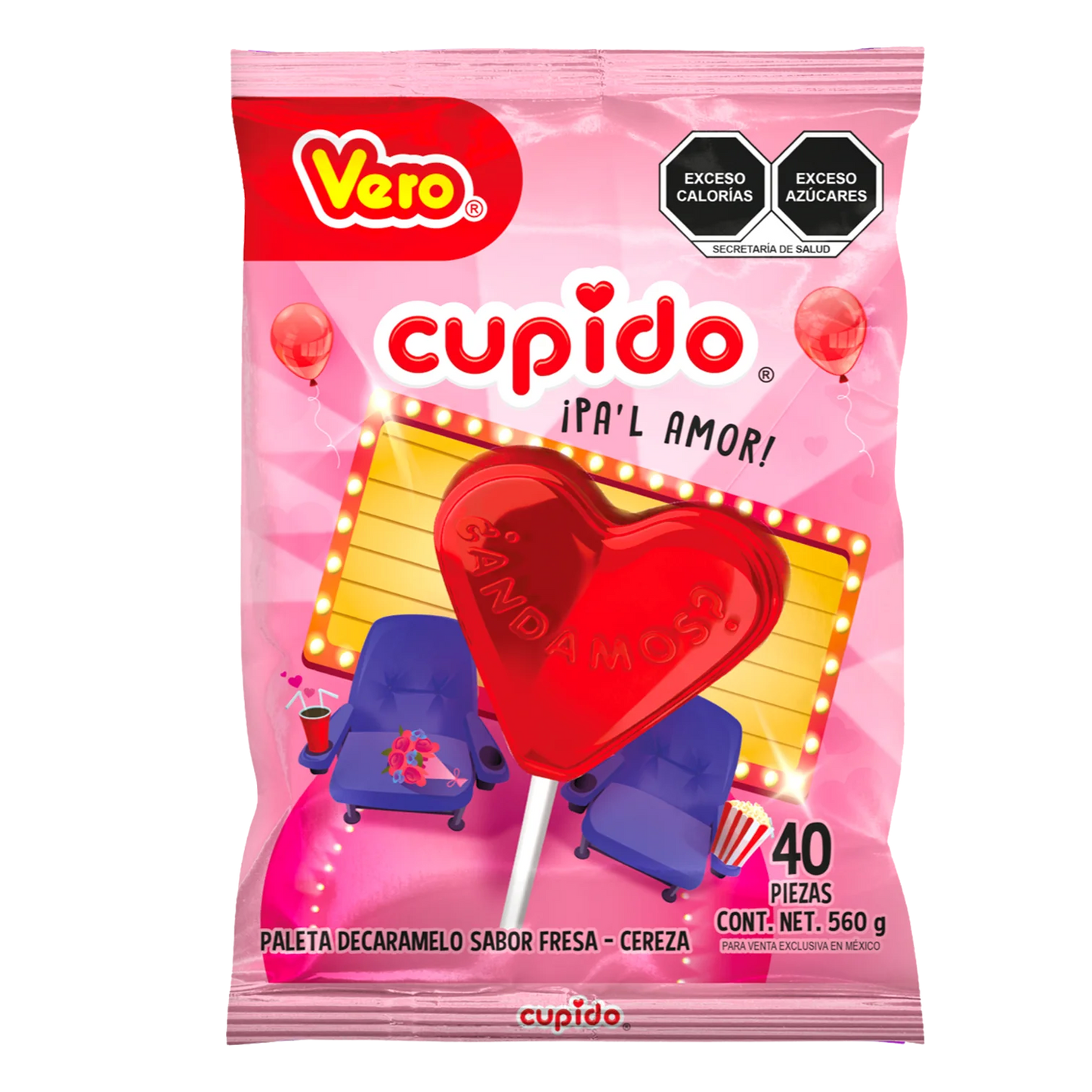 VERO PAL CUPIDO FRE/CRZ 24/40 PZAS.