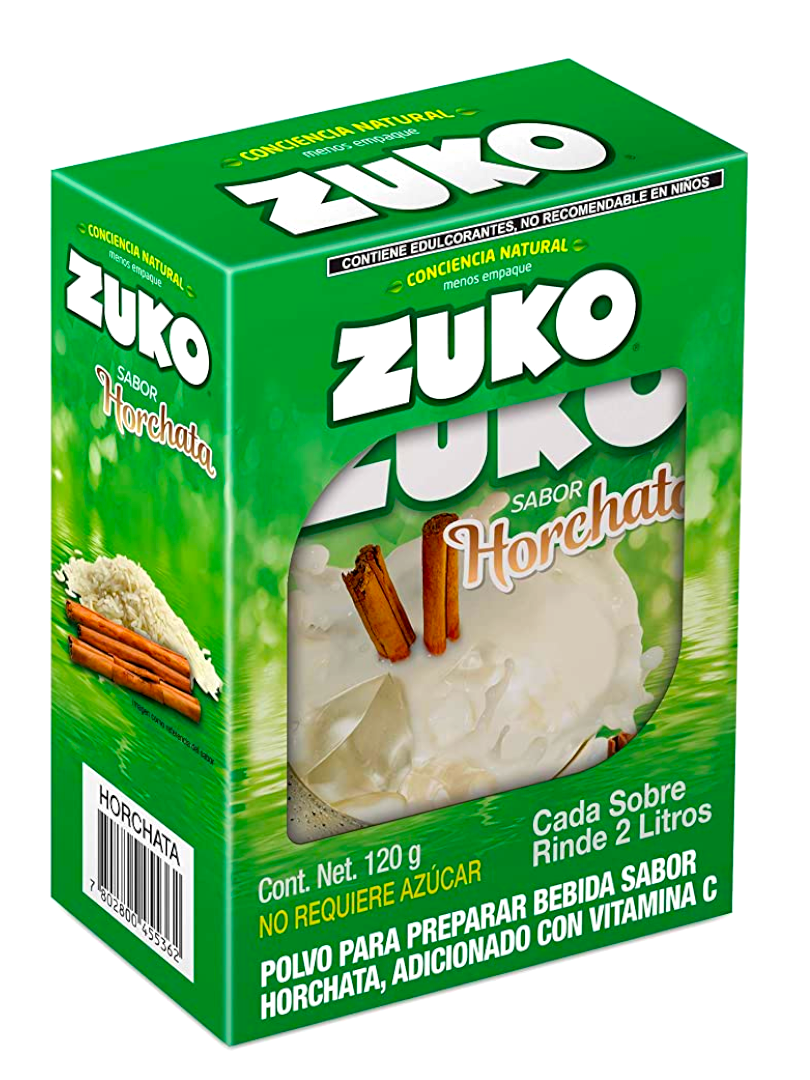 ZUKO HORCHATA 13 GR EXHIB 8 SOB