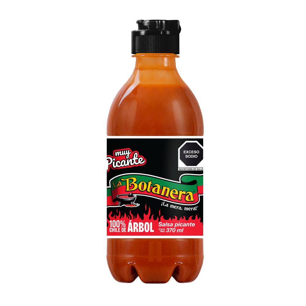 SALSA LA BOTANERA NEGRA 12/370 GRS