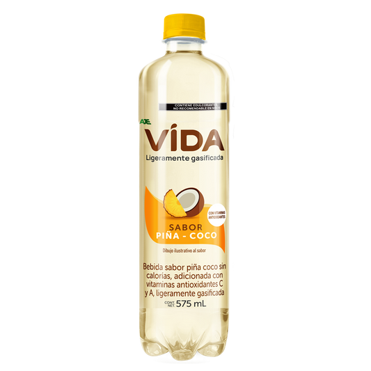 AGUA VIDA PINA COCO 12/575 ML