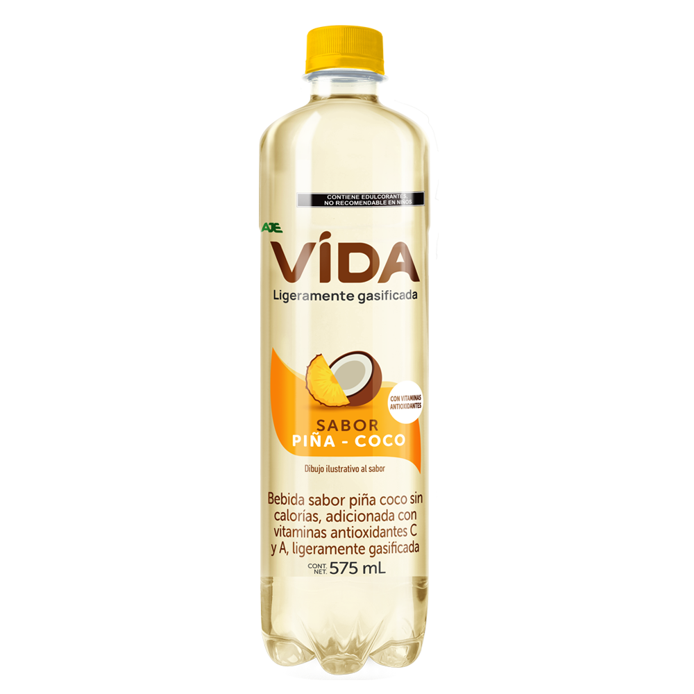 AGUA VIDA PINA COCO 12/575 ML