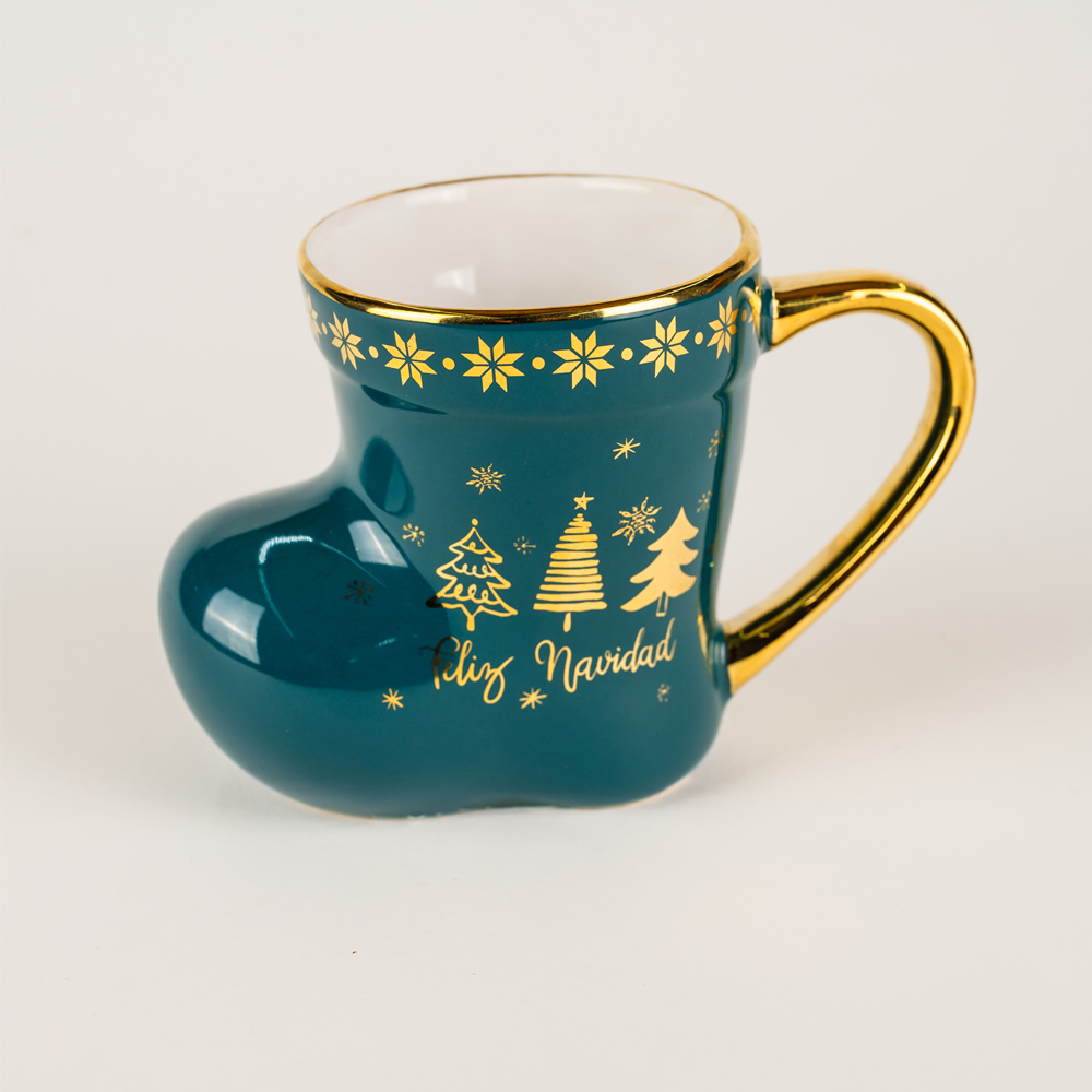 TAZA PORC BOTA NAVIDAD 111-003X /36