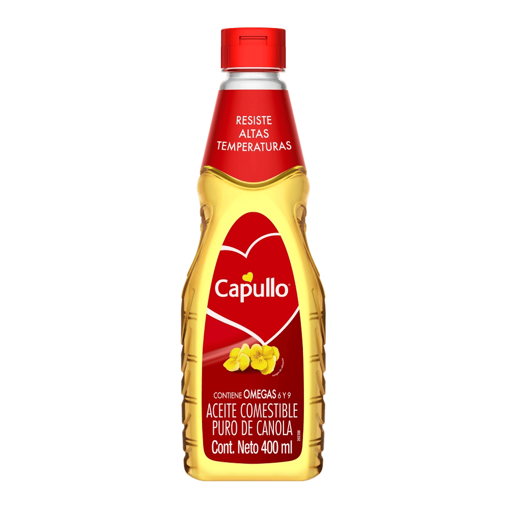 ACEITE CAPULLO CANOLA 12/400 ML