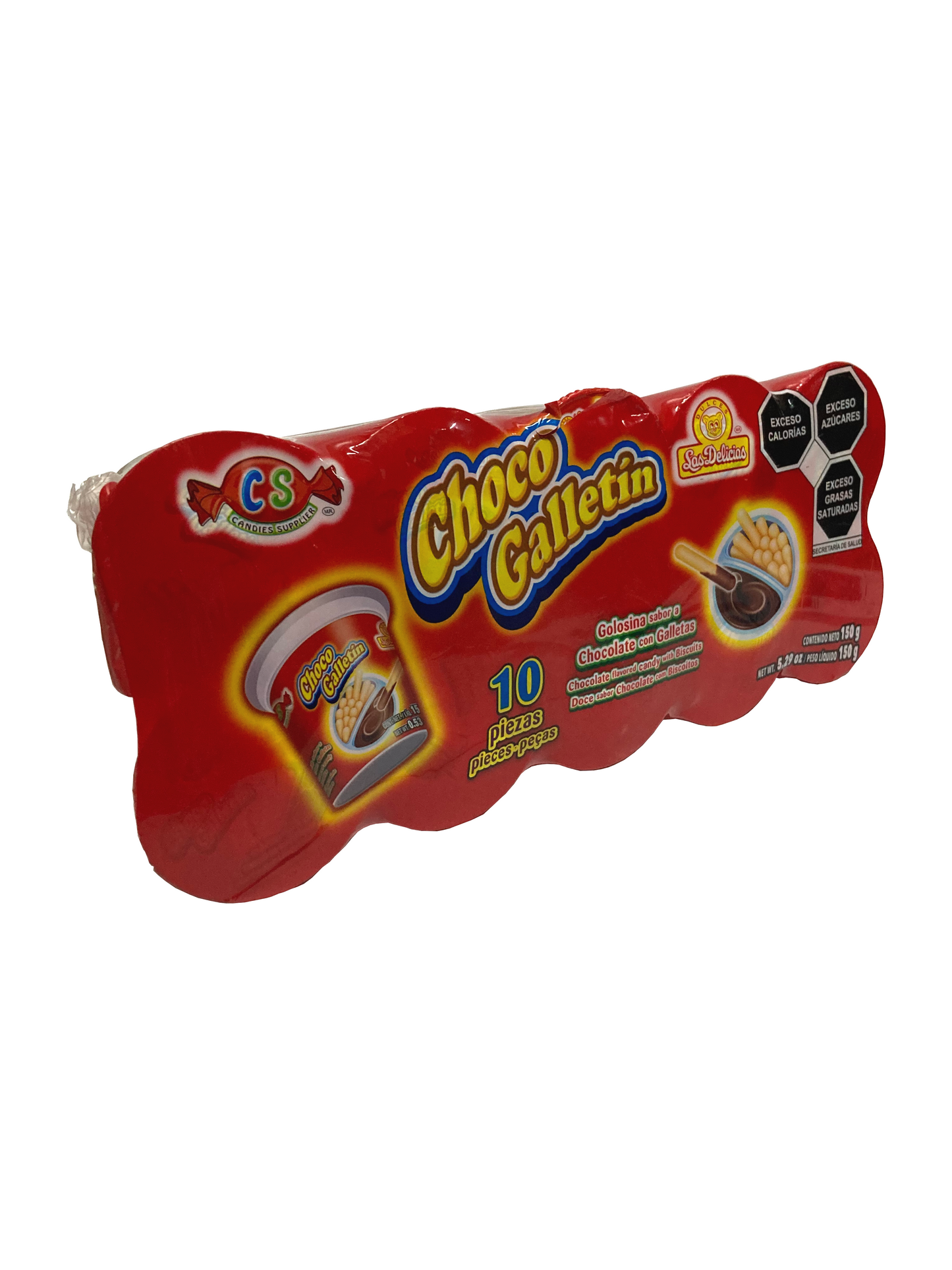 LAS DELIC GALLETIN CHOCO 20/10/15 GR