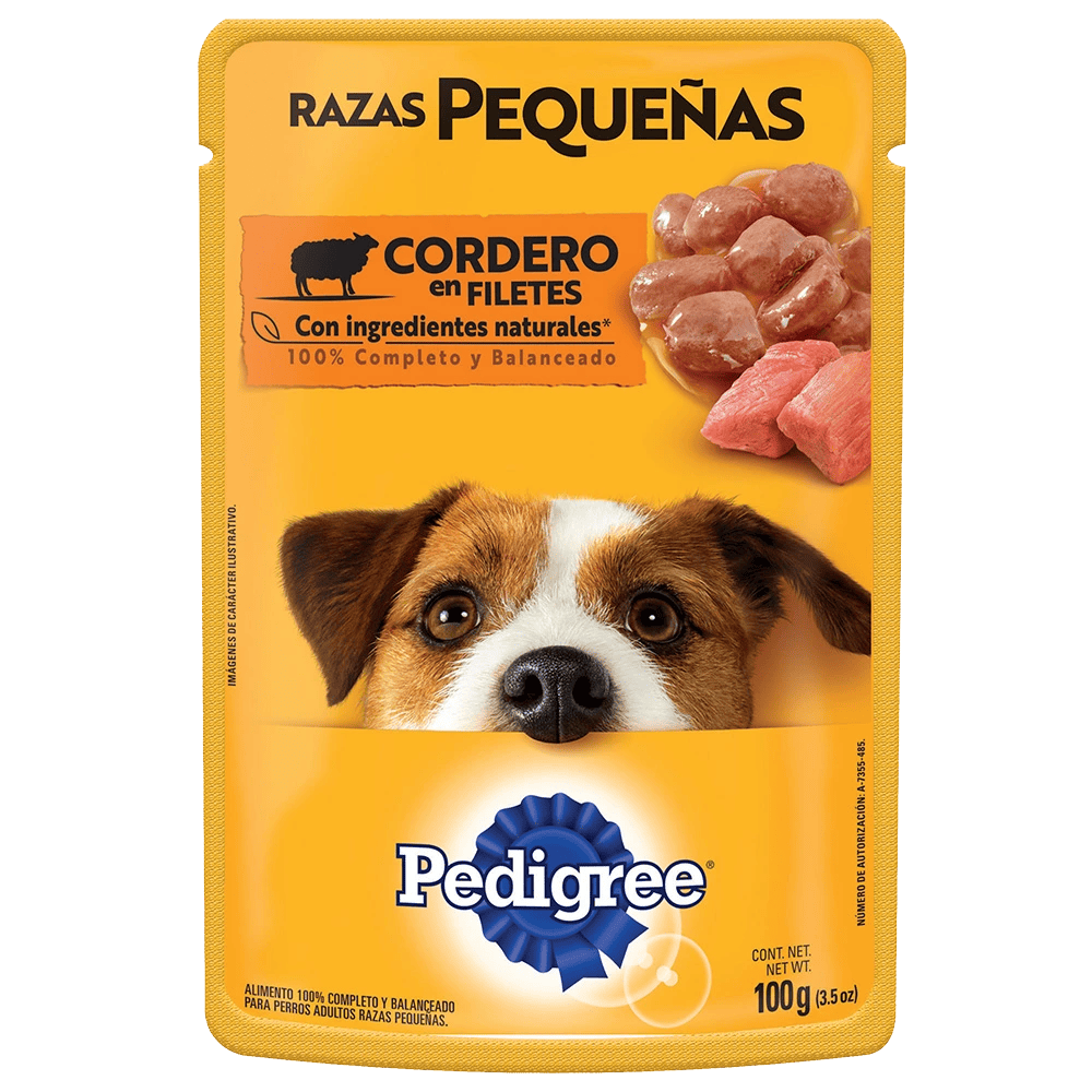 PEDIGREE POUCH RPQ 12/1/100 GR CORDERO