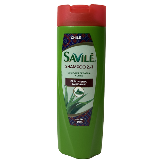 SAVILE 12/180ML SH CREC SALUDABLE