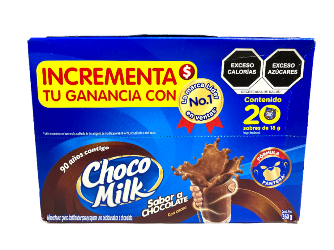 Choco Milk Ronal CHOCO MILK EXH 20/20/18 GR – Servicio Comercial Garis