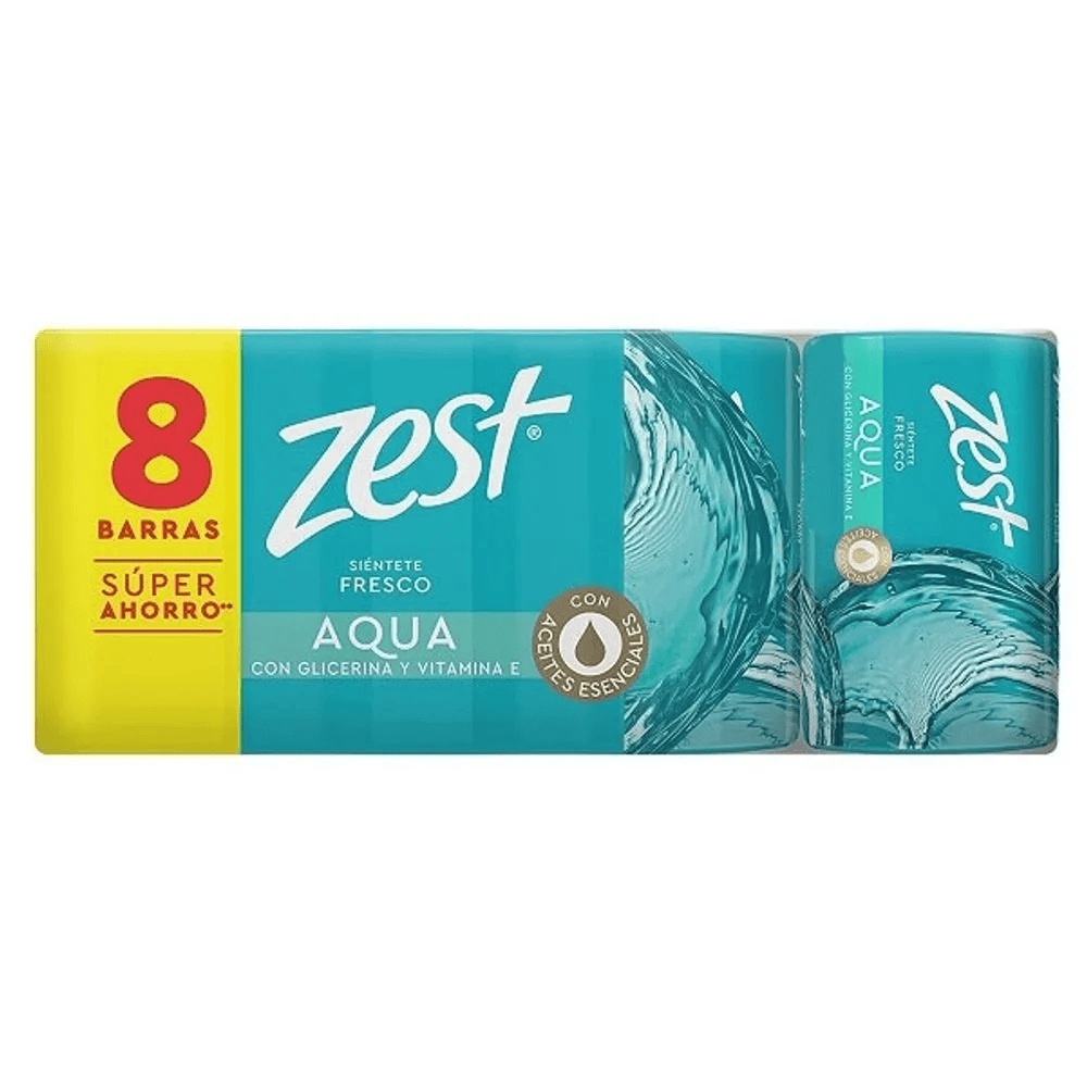 ZEST 8PACK AQUA 6/8/135 GR