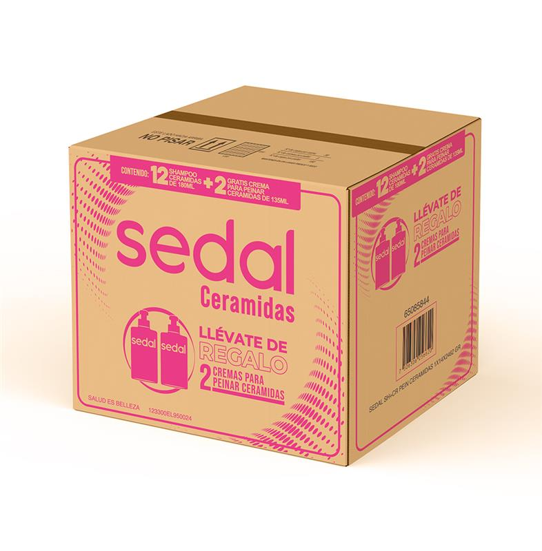 SEDAL SH CERAMIDAS 620ML REGALA 2PZ CPP