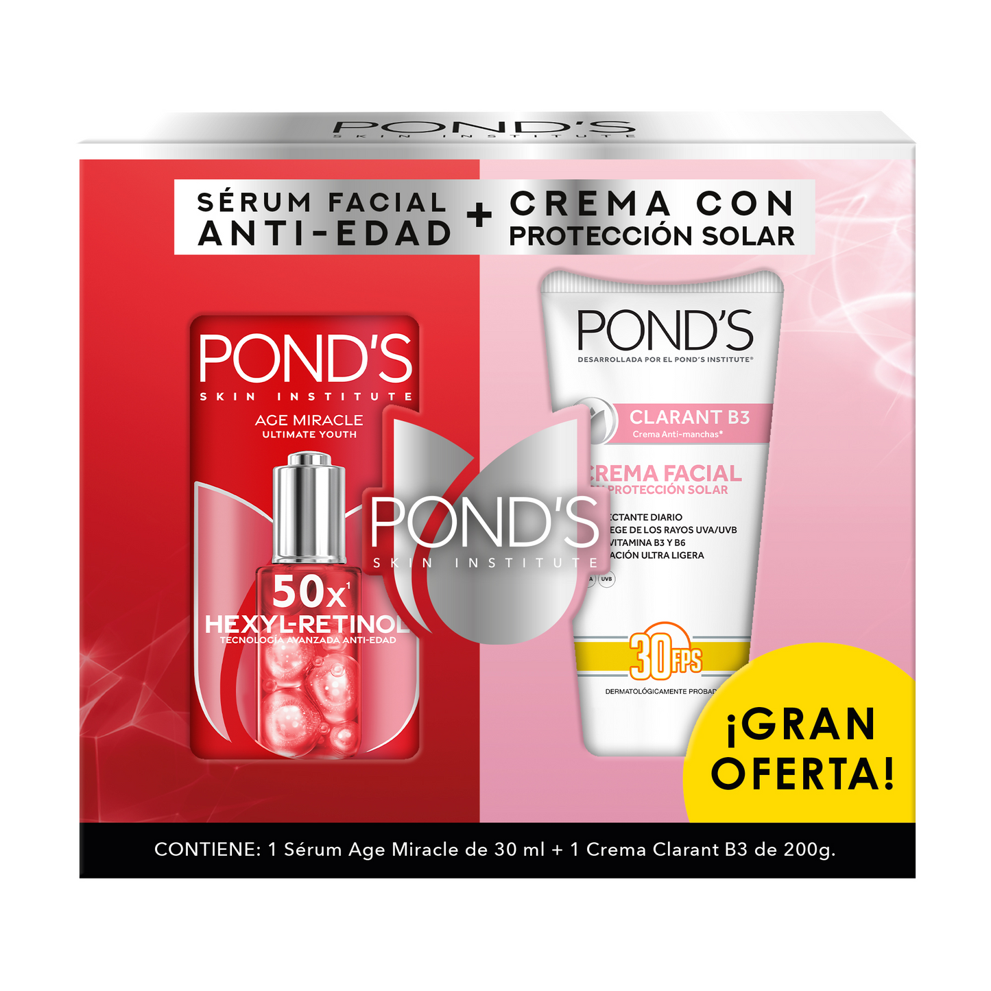 2PACK CLARANT B3 REG SERU PONDS  6/2 PZA