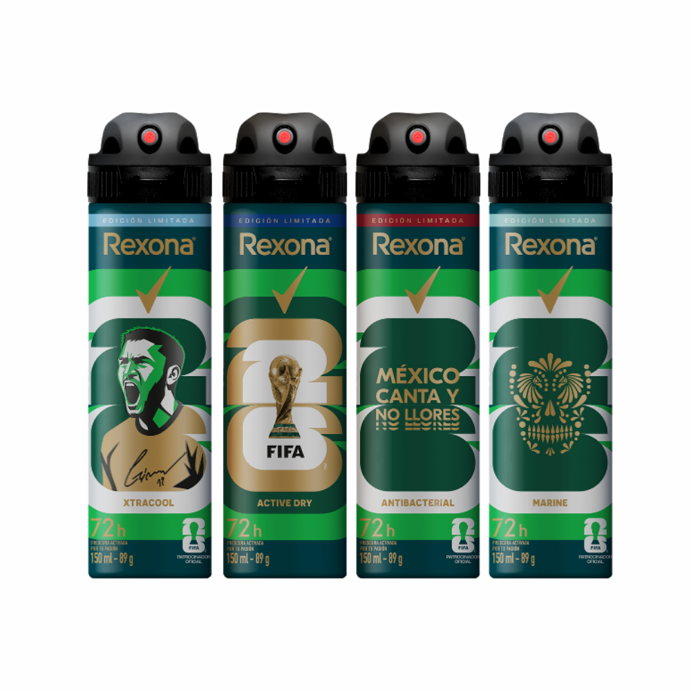 4PACK REXONA AERO HM MIX/PELUCHE 8/4 PZ