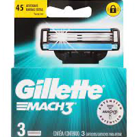 GILLETTE MACH3 REP 3PZ 72/1/1