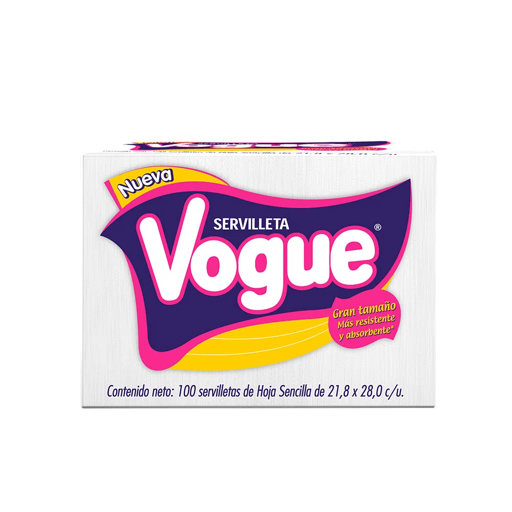 SERVILLETA VOGUE 48/100 PZAS