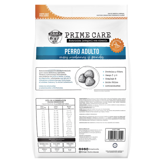 PRIME CARE ADULTO R.MED GDE   1/20 KGM