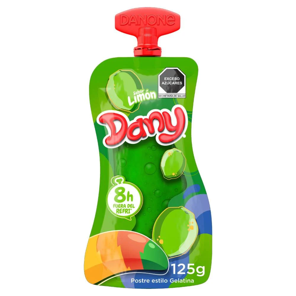 DANY POUCH LIMON 8/125GRS