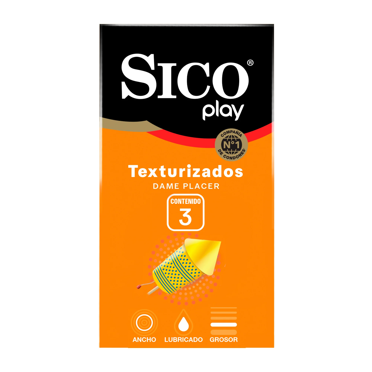 SICO PLAY 12/3 PZAS.TEXTURIZADO