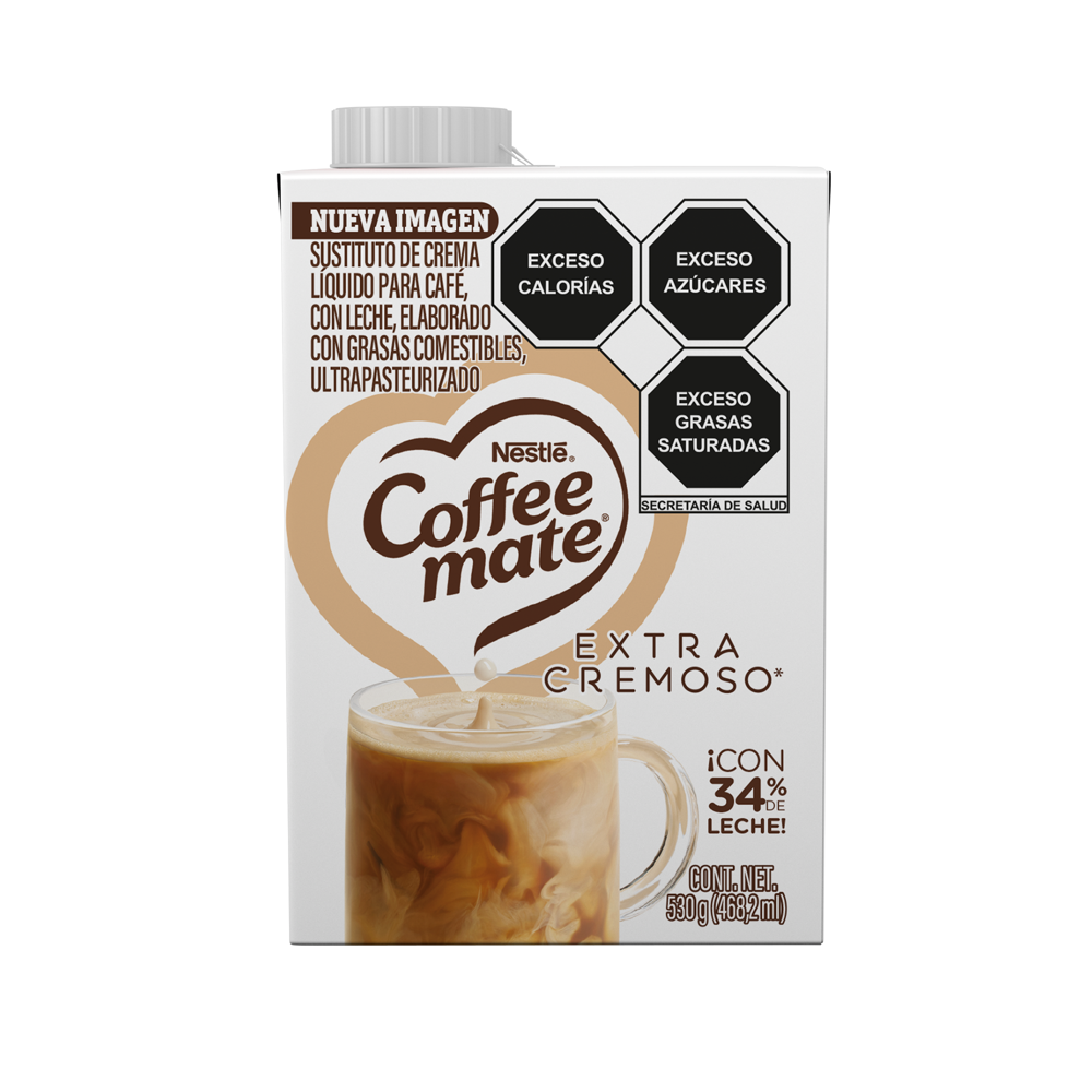 COFFEE MATE 12/530ML LIQ EX CREMOS