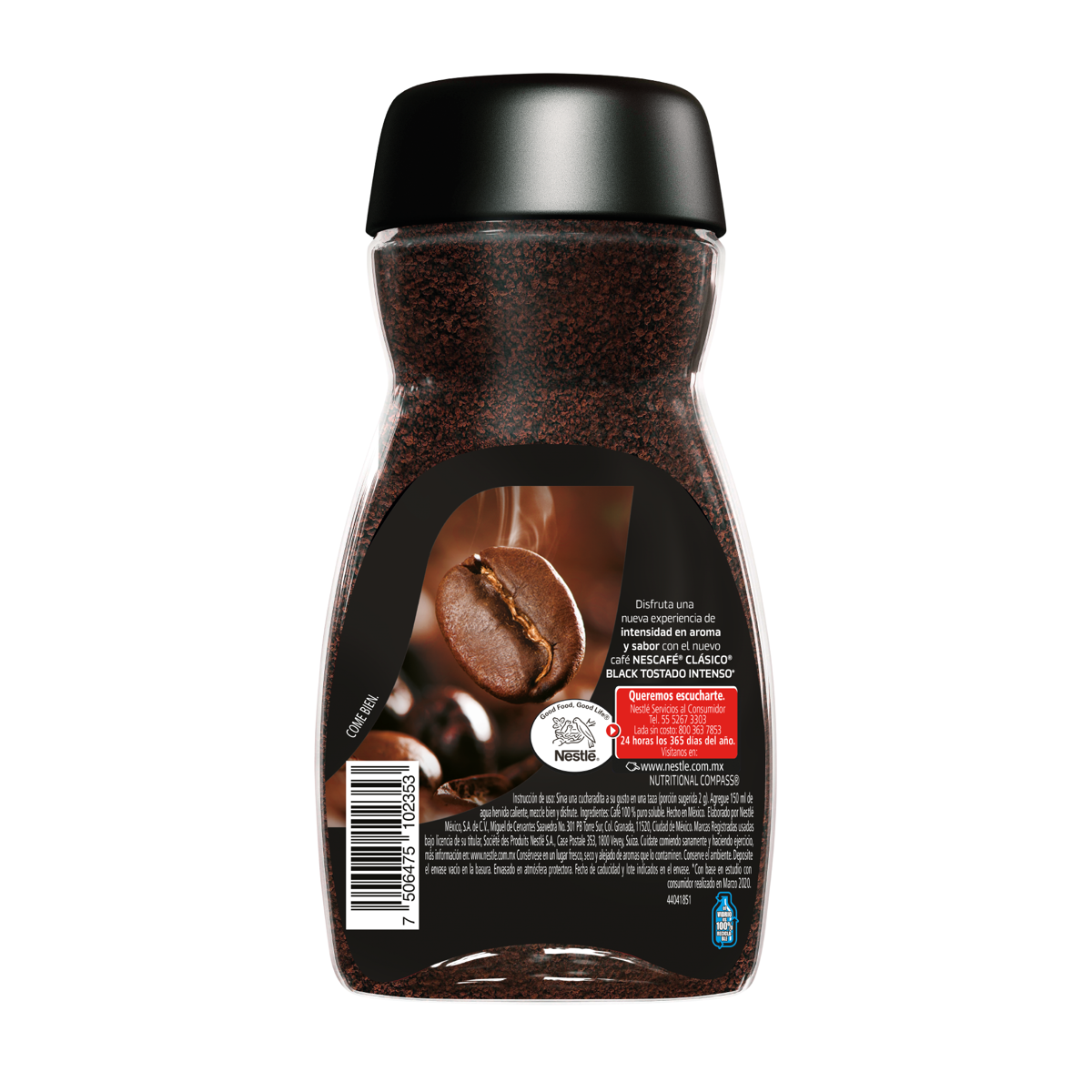 Café Soluble Nescafé Clásico Black 170g