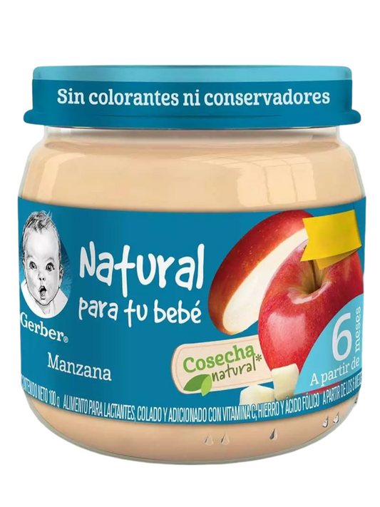 GERBER 2A ET 24/100GR MANZANA