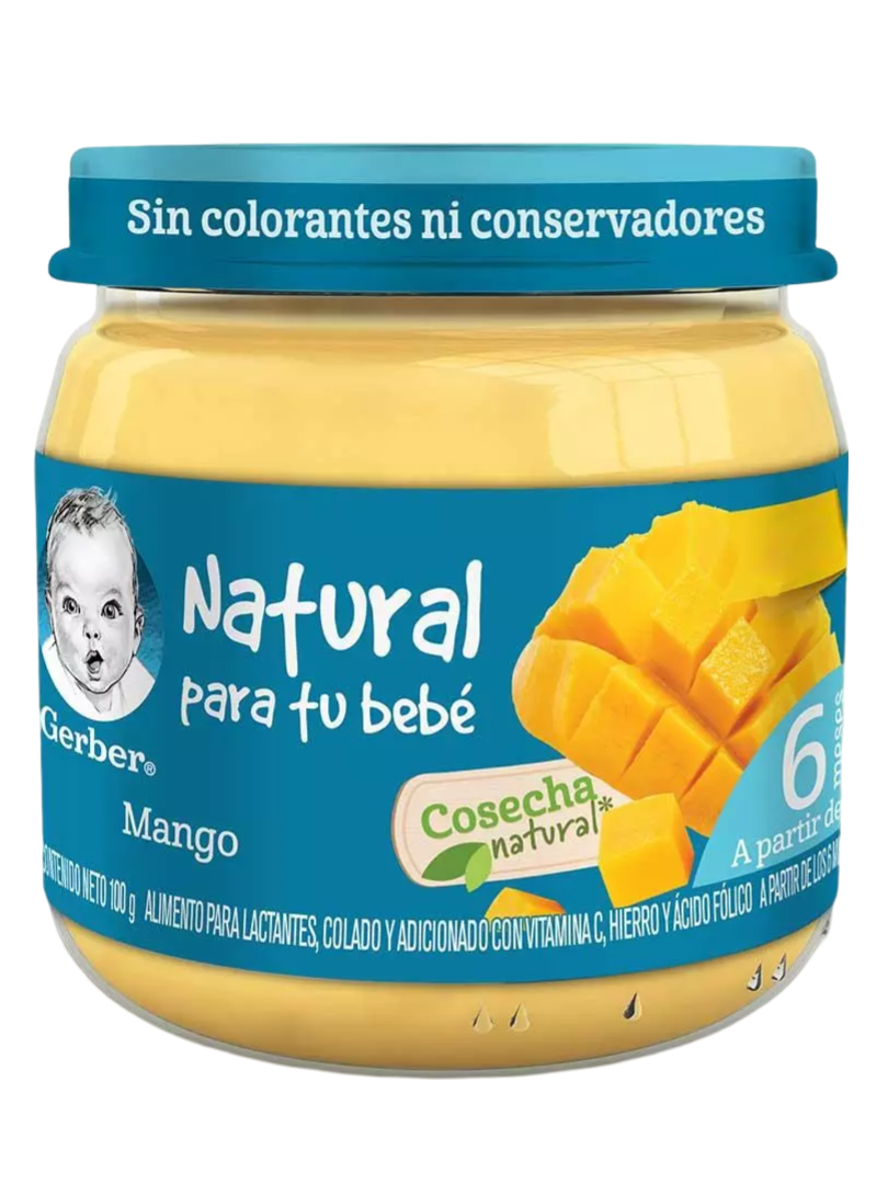GERBER 2A ET 24/100GR MANGO